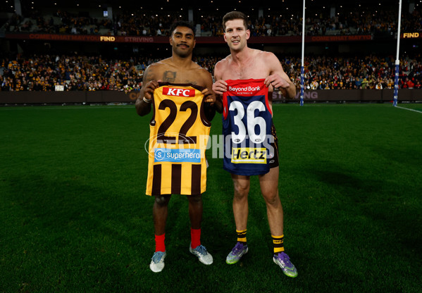 AFL 2025 Round 23 - Hawthorn v Melbourne - A-61429302