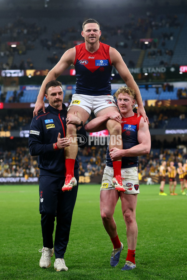 AFL 2025 Round 23 - Hawthorn v Melbourne - A-61429624