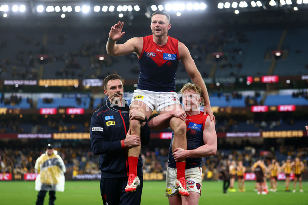 AFL 2025 Round 23 - Hawthorn v Melbourne - A-61429626