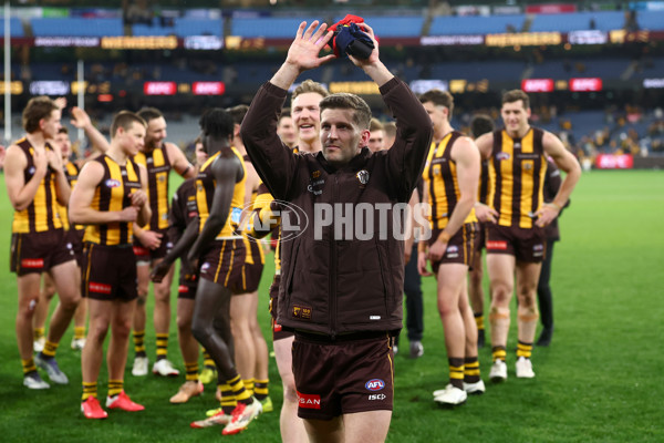 AFL 2025 Round 23 - Hawthorn v Melbourne - A-61429657