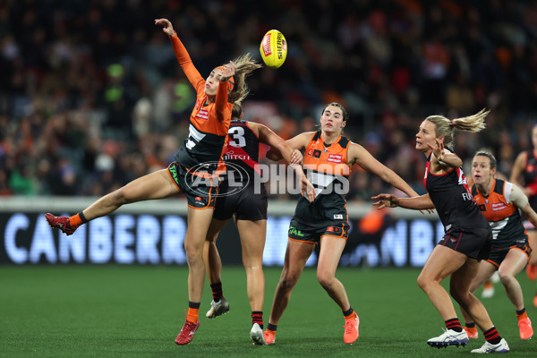 AFLW 2025 Round 01 - GWS v Essendon - A-61429709