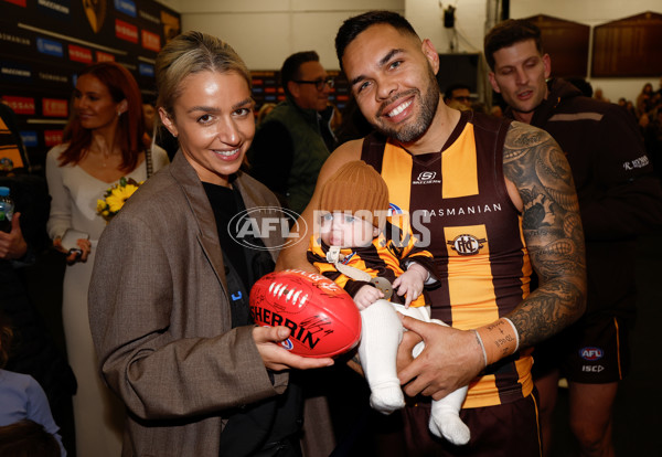 AFL 2025 Round 23 - Hawthorn v Melbourne - A-61429713