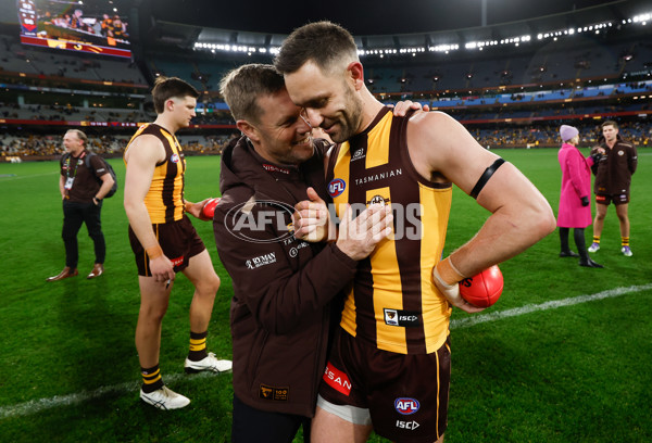 AFL 2025 Round 23 - Hawthorn v Melbourne - A-61432576