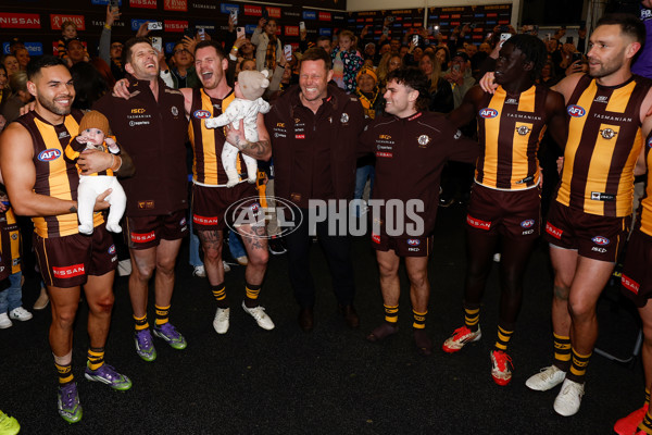AFL 2025 Round 23 - Hawthorn v Melbourne - A-61432581