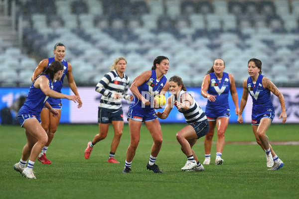 AFLW 2025 Round 01 - Geelong v North Melbourne - A-61437980