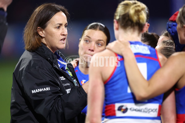 AFLW 2025 Round 01 - Western Bulldogs v Melbourne - A-61440496