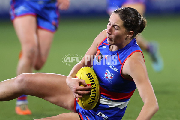 AFLW 2025 Round 01 - Western Bulldogs v Melbourne - A-61440518
