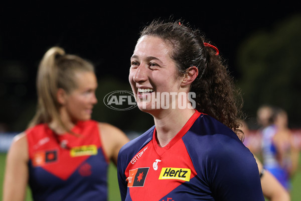 AFLW 2025 Round 01 - Western Bulldogs v Melbourne - A-61442422