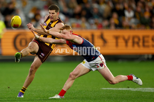 AFL 2025 Round 23 - Hawthorn v Melbourne - A-61444873