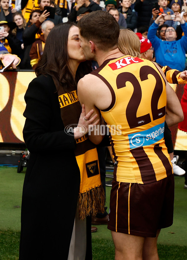 AFL 2025 Round 23 - Hawthorn v Melbourne - A-61445580