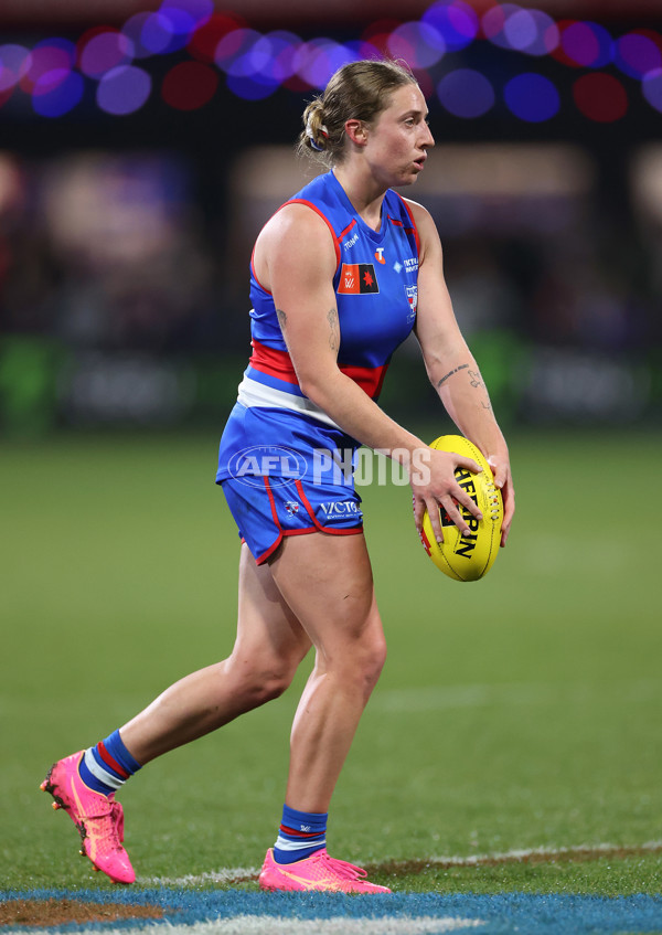 AFLW 2025 Round 01 - Western Bulldogs v Melbourne - A-61450090