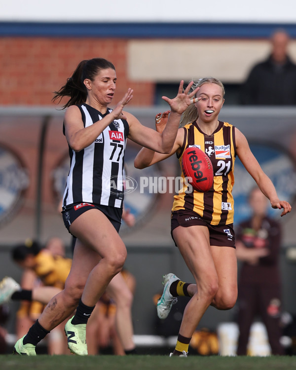 VFLW 2025 Second Semi Final - Collingwood v Box Hill - A-61456210
