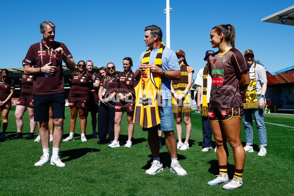 AFLW 2025 Round 01 - Brisbane v Hawthorn - A-61458766
