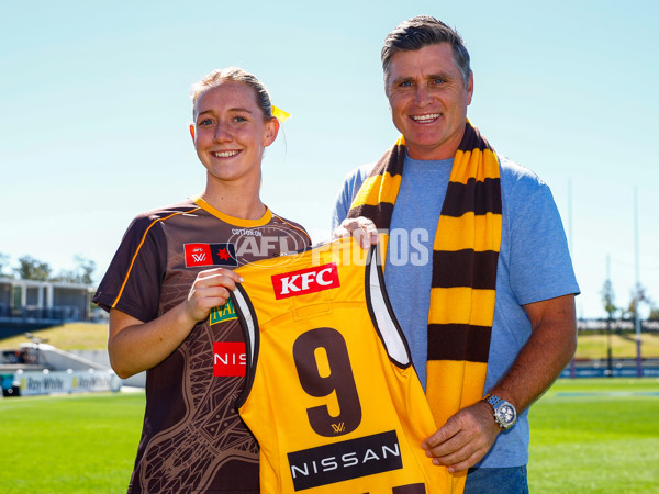 AFLW 2025 Round 01 - Brisbane v Hawthorn - A-61460434