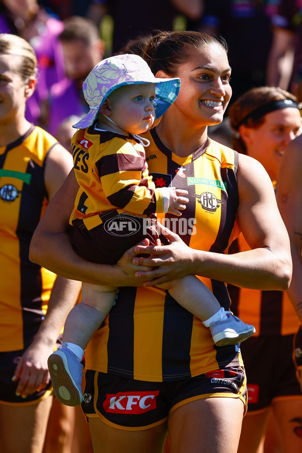 AFLW 2025 Round 01 - Brisbane v Hawthorn - A-61461348
