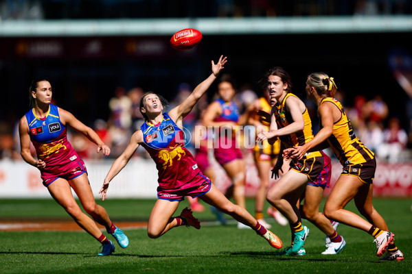 AFLW 2025 Round 01 - Brisbane v Hawthorn - A-61465106