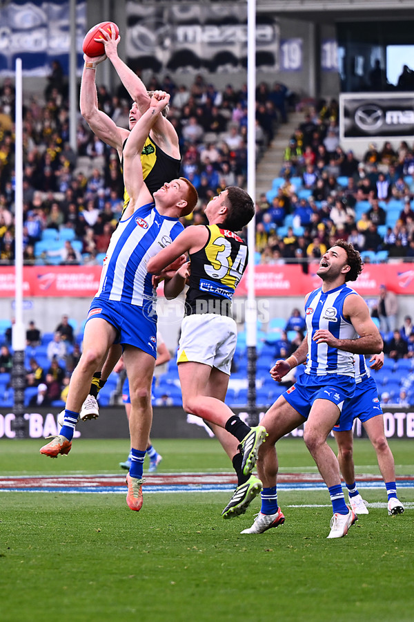 AFL 2025 Round 23 - North Melbourne v Richmond - A-61466423