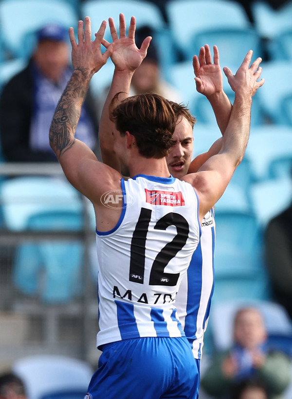 AFL 2025 Round 23 - North Melbourne v Richmond - A-61466475
