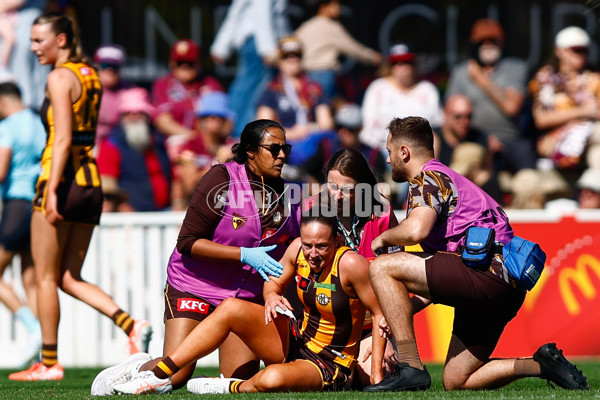 AFLW 2025 Round 01 - Brisbane v Hawthorn - A-61467998