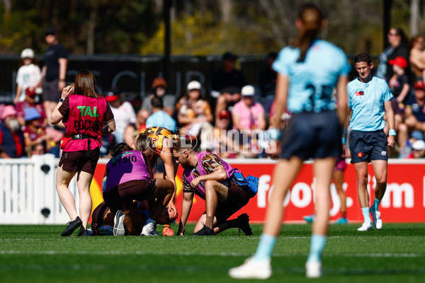 AFLW 2025 Round 01 - Brisbane v Hawthorn - A-61467999