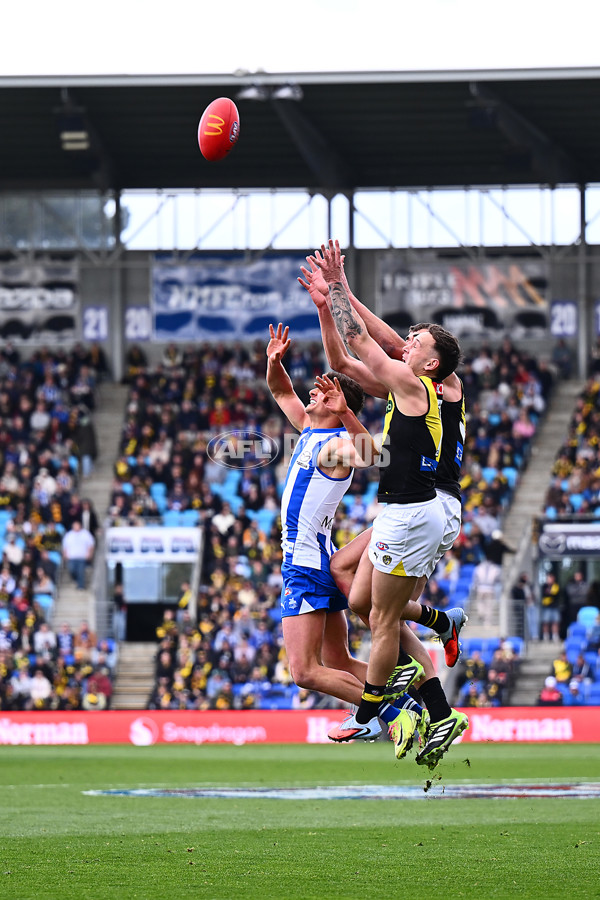 AFL 2025 Round 23 - North Melbourne v Richmond - A-61468057