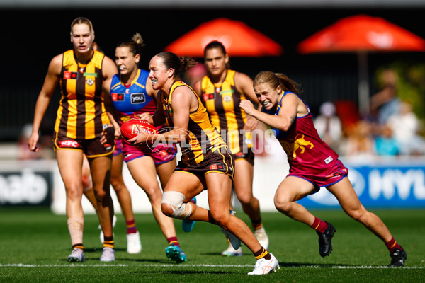 AFLW 2025 Round 01 - Brisbane v Hawthorn - A-61469020