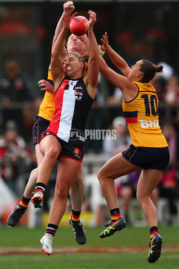 AFLW 2025 Round 01 - St Kilda v Adelaide - A-61473632