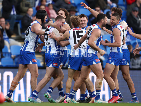 AFL 2025 Round 23 - North Melbourne v Richmond - A-61477075