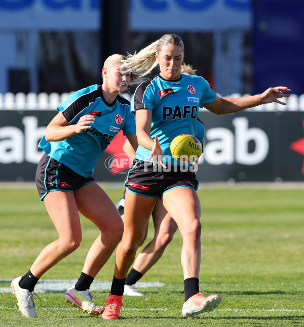 AFLW 2025 Round 01 - Port Adelaide v Fremantle - A-61479353