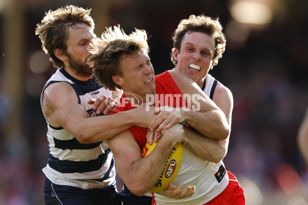 AFL 2025 Round 23 - Sydney v Geelong - A-61482121
