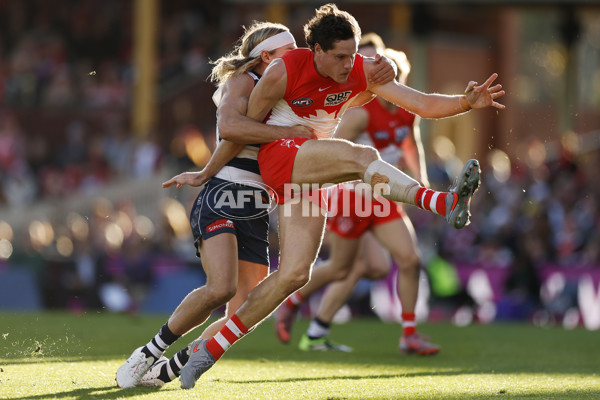 AFL 2025 Round 23 - Sydney v Geelong - A-61485084
