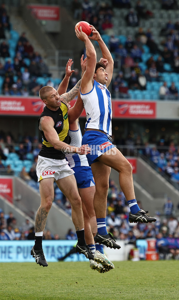AFL 2025 Round 23 - North Melbourne v Richmond - A-61485097