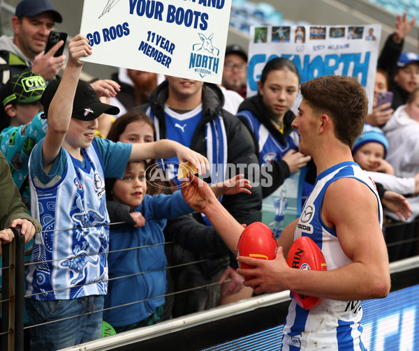 AFL 2025 Round 23 - North Melbourne v Richmond - A-61485101