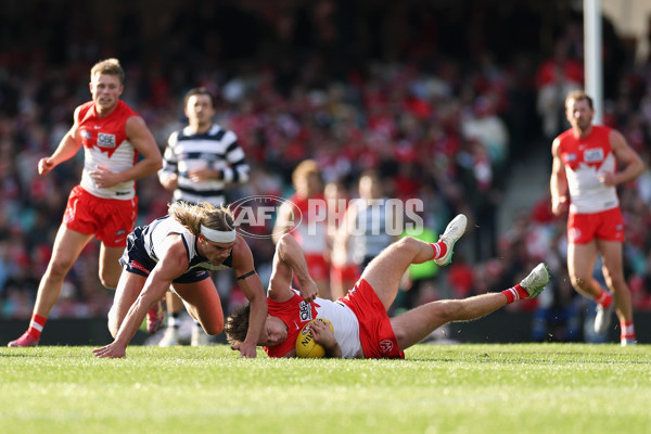 AFL 2025 Round 23 - Sydney v Geelong - A-61485149
