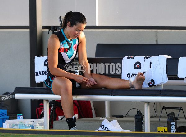 AFLW 2025 Round 01 - Port Adelaide v Fremantle - A-61485156