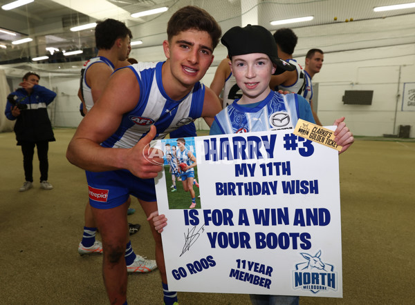 AFL 2025 Round 23 - North Melbourne v Richmond - A-61485670
