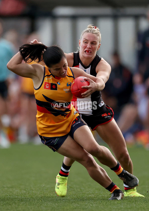 AFLW 2025 Round 01 - St Kilda v Adelaide - A-61485723