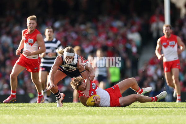 AFL 2025 Round 23 - Sydney v Geelong - A-61485734