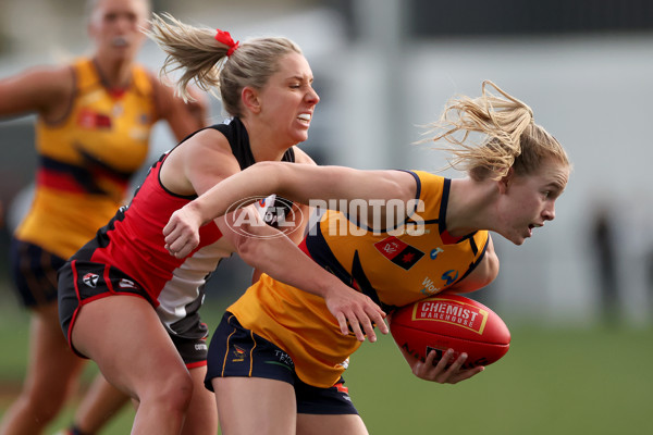 AFLW 2025 Round 01 - St Kilda v Adelaide - A-61485744