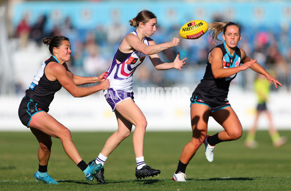 AFLW 2025 Round 01 - Port Adelaide v Fremantle - A-61487589