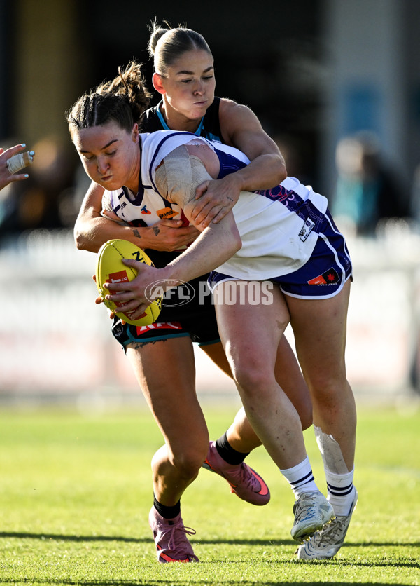 AFLW 2025 Round 01 - Port Adelaide v Fremantle - A-61487659