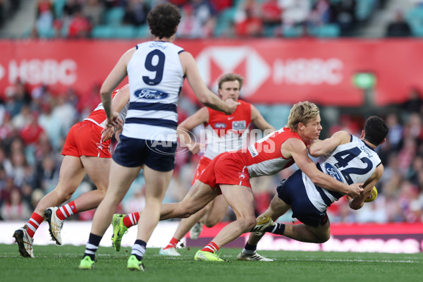AFL 2025 Round 23 - Sydney v Geelong - A-61490912