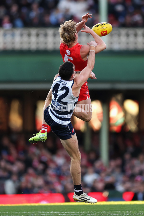 AFL 2025 Round 23 - Sydney v Geelong - A-61490919