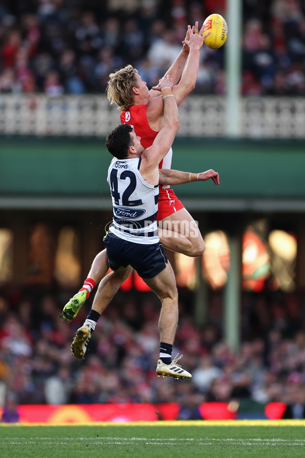AFL 2025 Round 23 - Sydney v Geelong - A-61493251