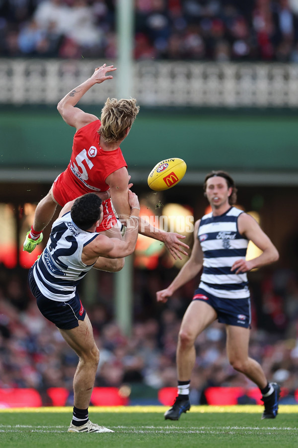 AFL 2025 Round 23 - Sydney v Geelong - A-61493255