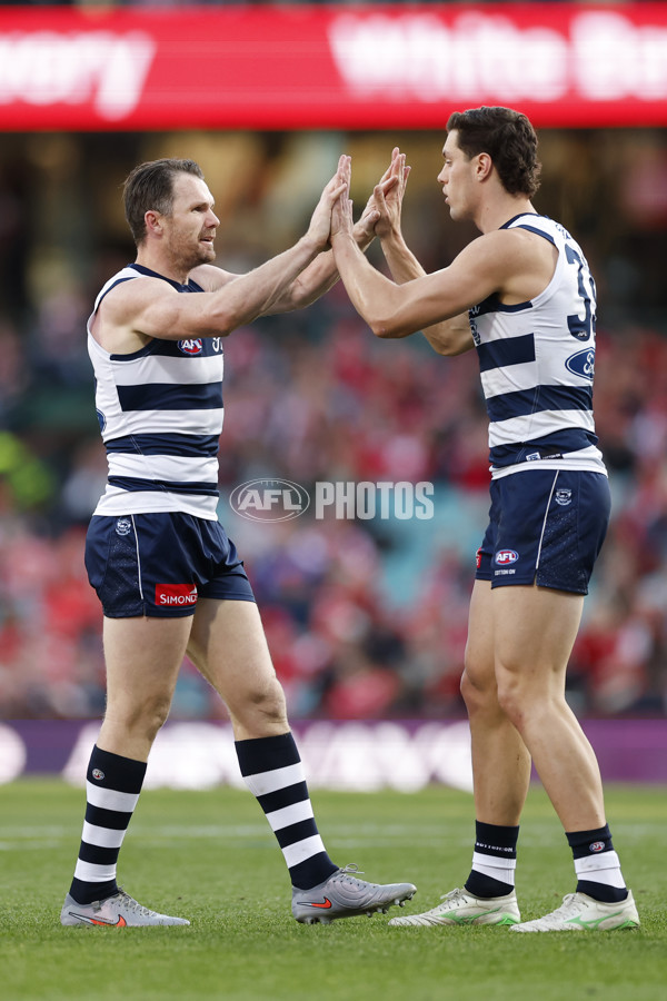 AFL 2025 Round 23 - Sydney v Geelong - A-61493289