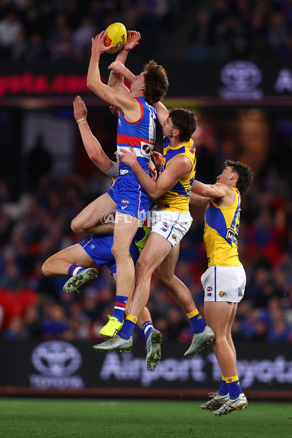 AFL 2025 Round 23 - Western Bulldogs v West Coast - A-61493766