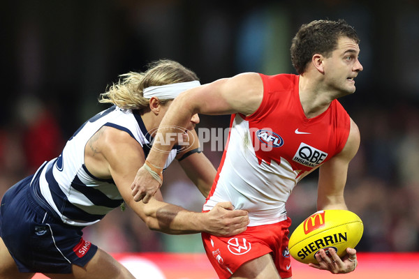 AFL 2025 Round 23 - Sydney v Geelong - A-61493806