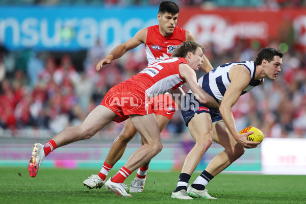 AFL 2025 Round 23 - Sydney v Geelong - A-61493821