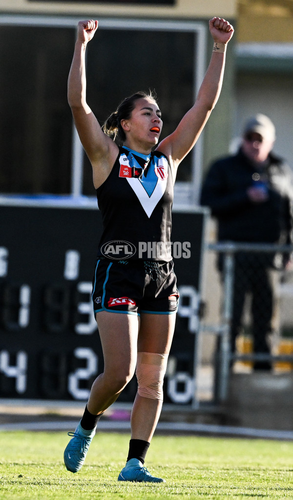 AFLW 2025 Round 01 - Port Adelaide v Fremantle - A-61495676